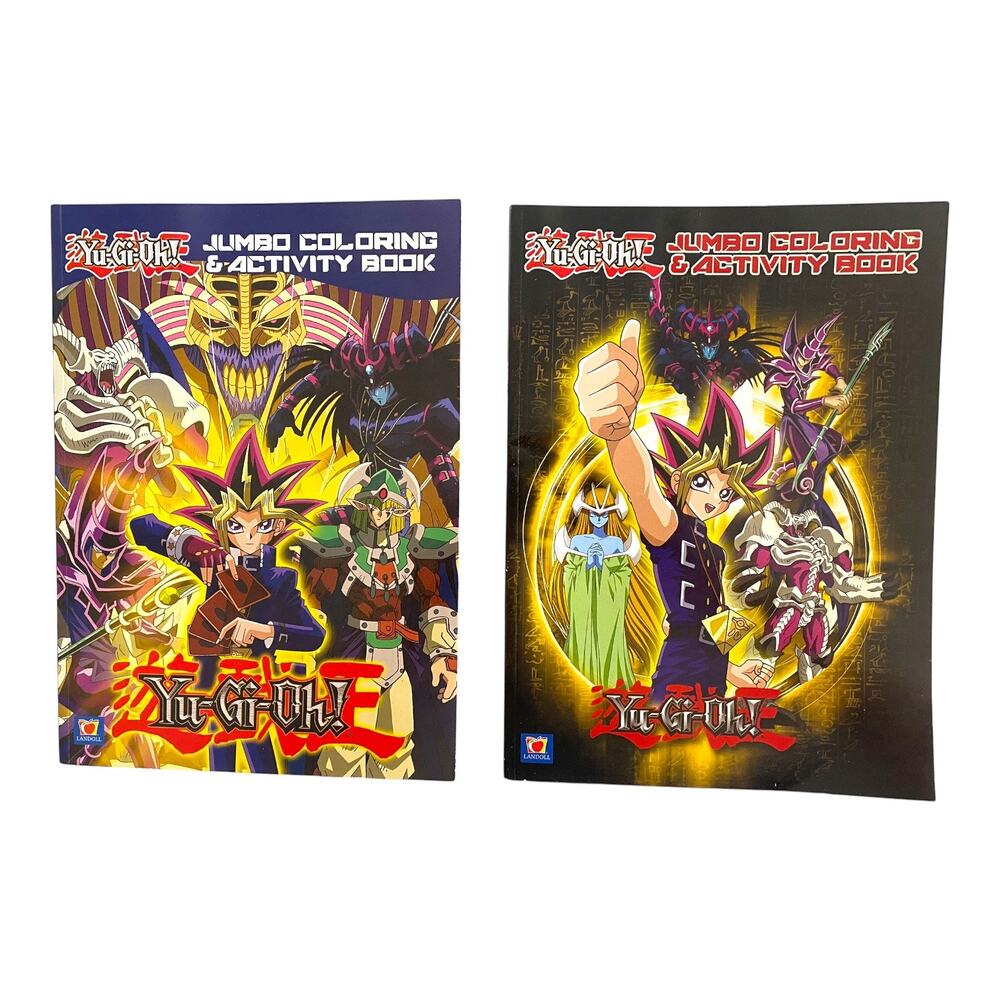 Yu-Gi-Oh! Jumbo Coloring & Activity Book Set - 2 Pack, Easter Basket Fillers